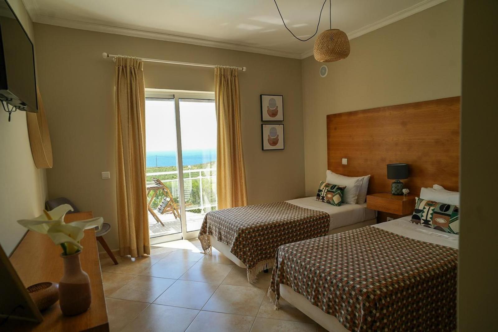 Suite mit 2 Einzelbetten und Meerblick