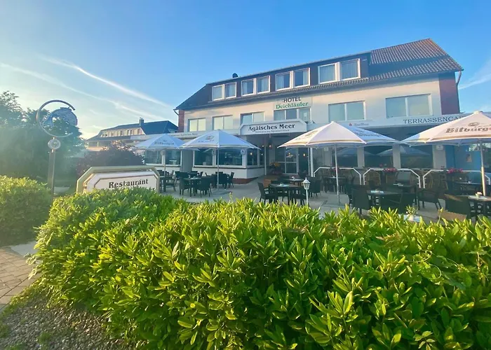 Strandhotel: Strand Hotel Nordsee, Hotel Deichläufer